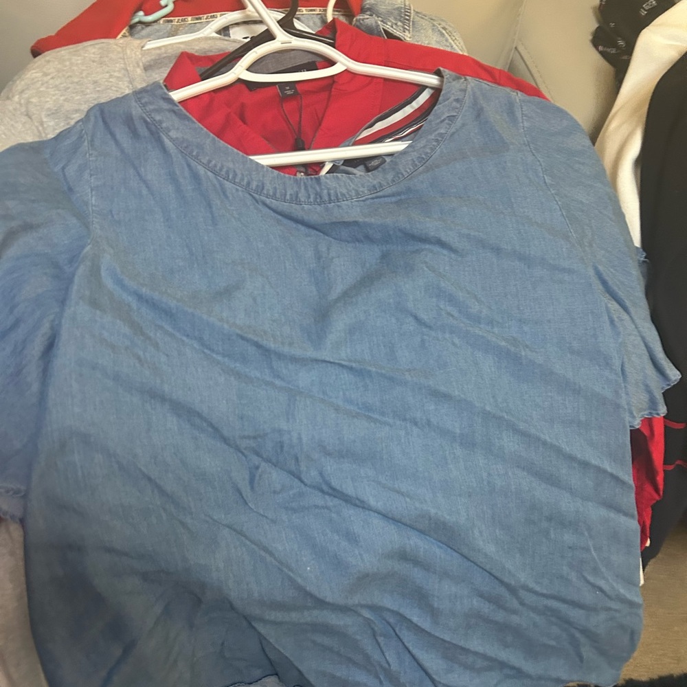 Tommy Hilfiger Blue Blouse